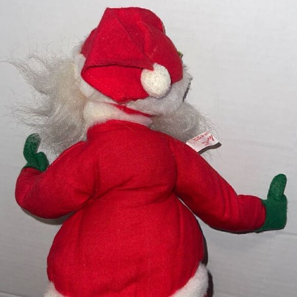 Vintage Annalee Christmas 18” Poseable Santa HANDPAINTED USA - Picture 15 of 15